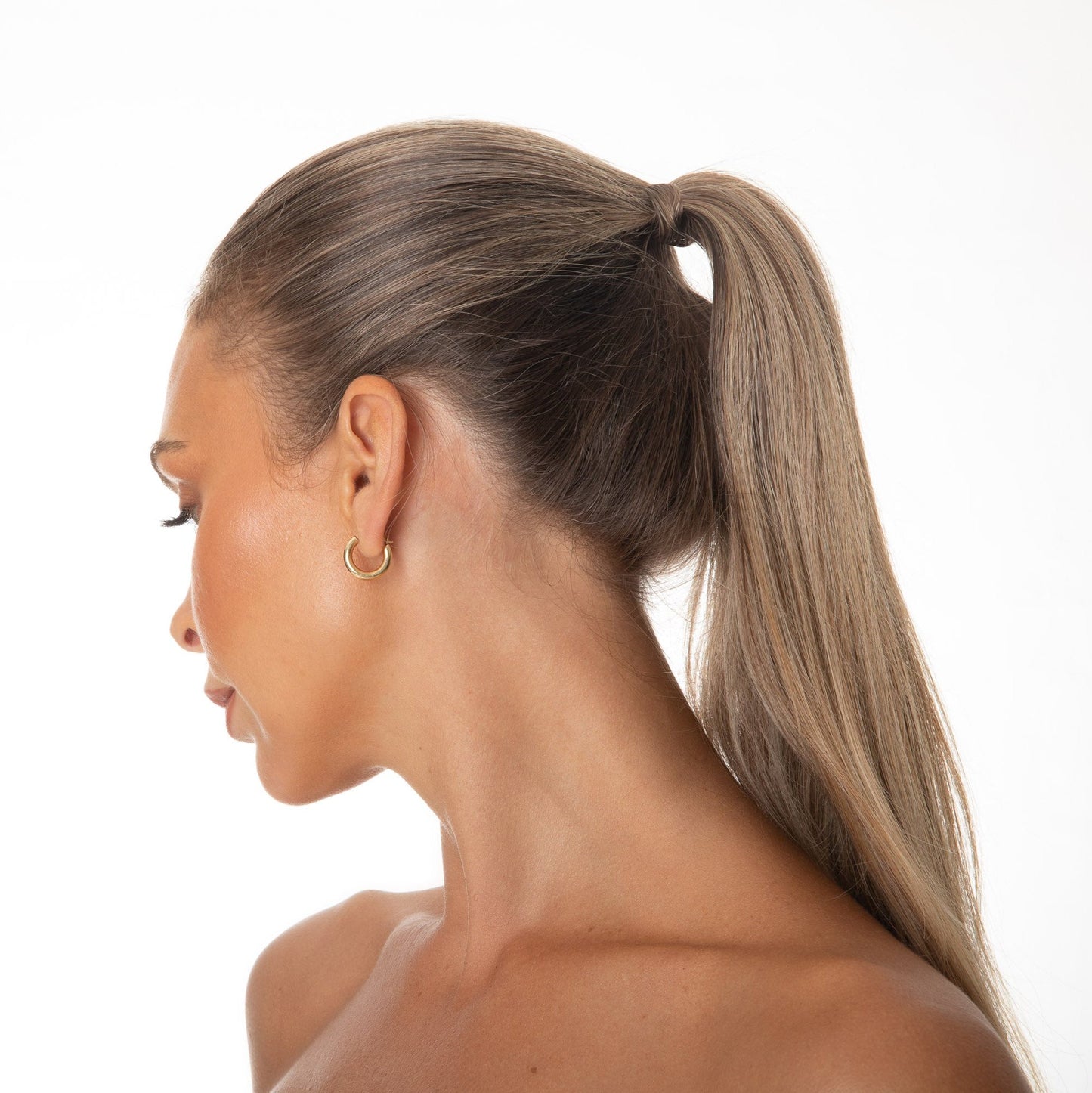 Bold Hoop Earrings - 14K SOLID GOLD