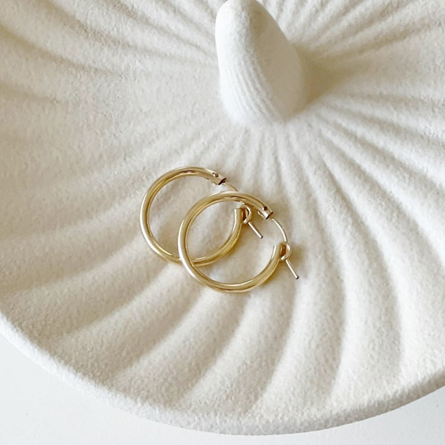 Sunset Hoop Earrings - 14K Gold Filled