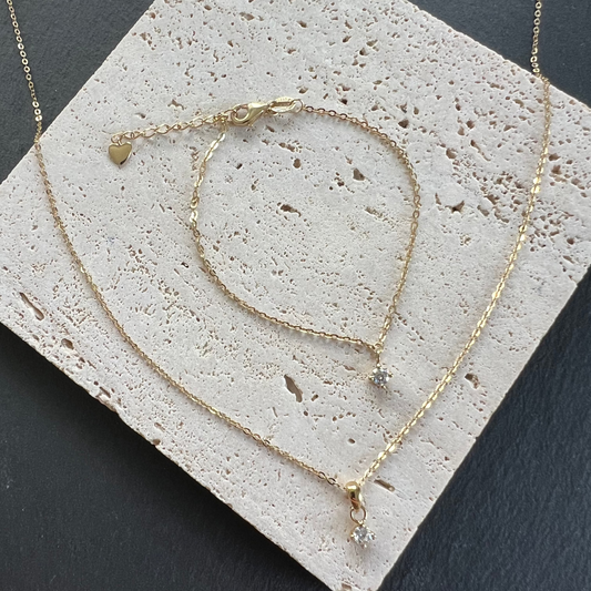 Elegant Bundle - 14K SOLID GOLD