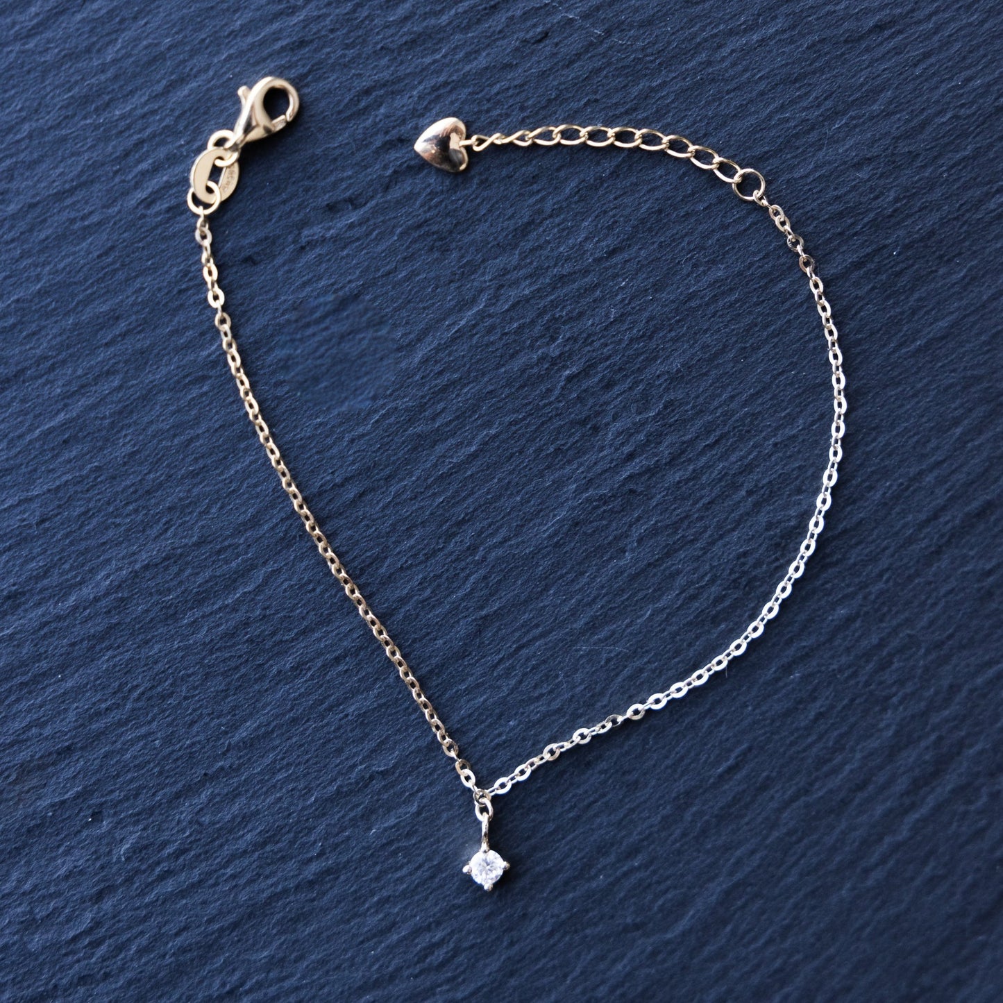 Elegant M Bracelet - 14K SOLID GOLD