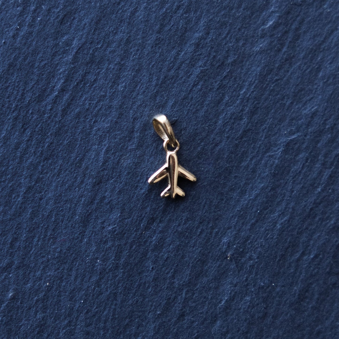 Wanderlust Plane Pendant - 14K SOLID GOLD