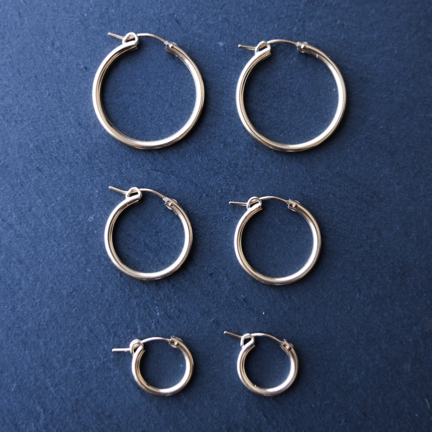Sunset Hoop Earrings - 14K Gold Filled