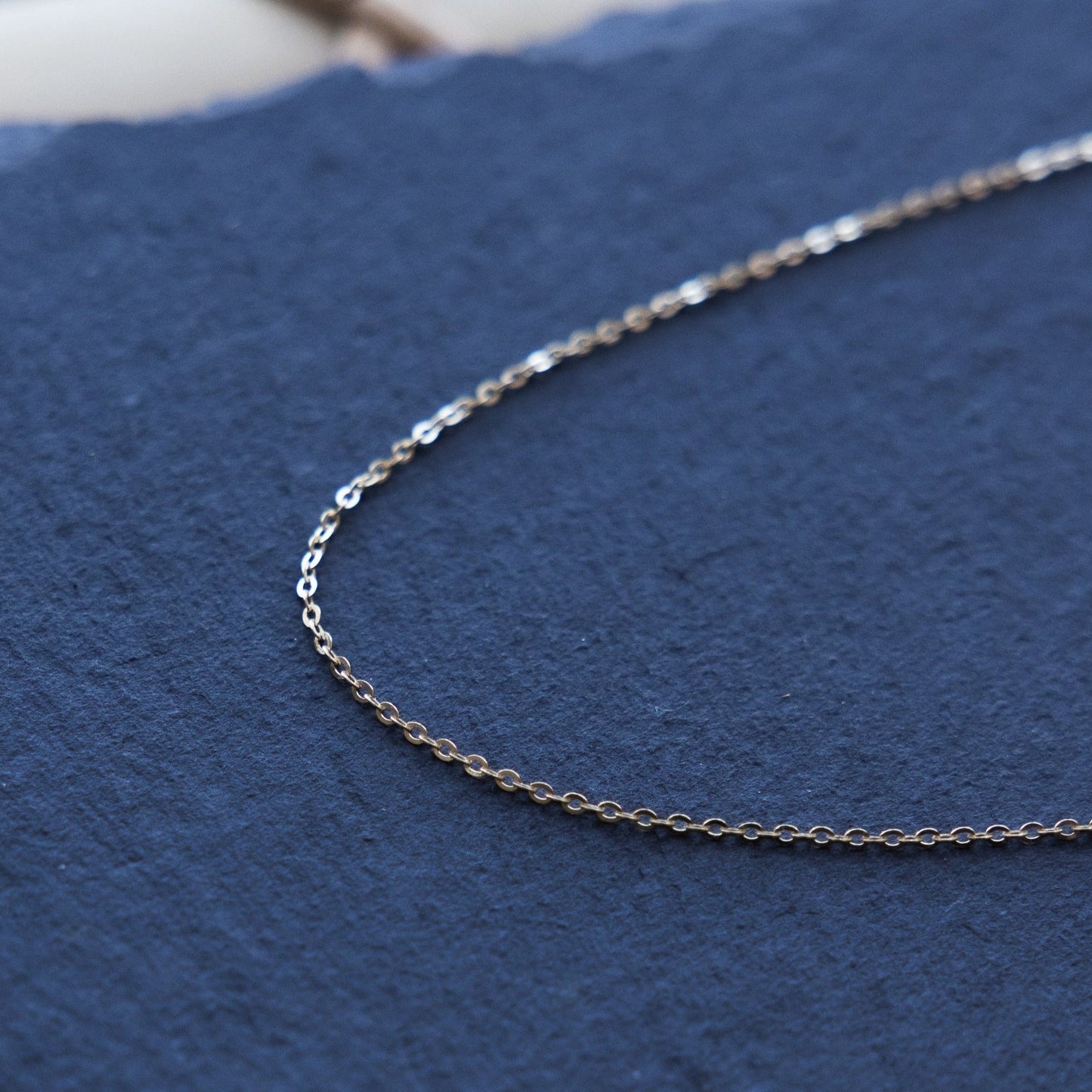 Elegant O Chain - 14K SOLID GOLD